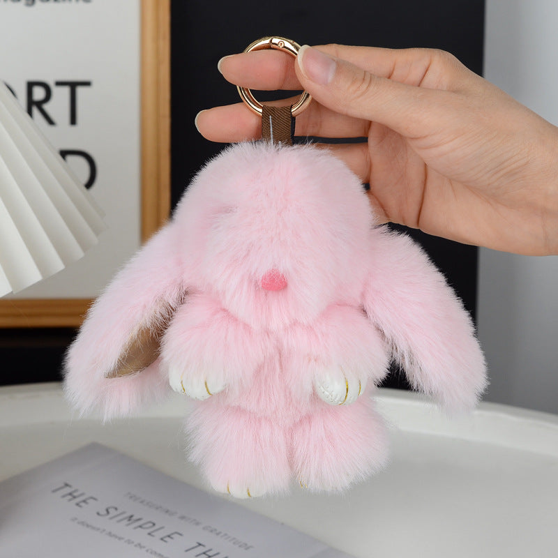 Creative Cartoon Plush Rabbit Keychain Pendant
