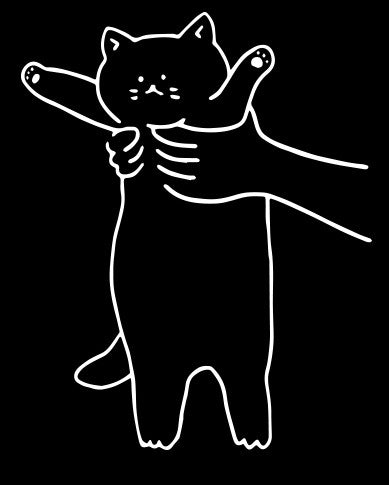 Cute Cat Funny Interactive Glass Door Anti-collision Sticker Clothing Pet Shop Cat Coffee Decoration Wall Sticker