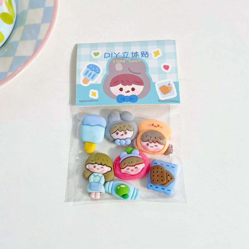 Original Cute Water Cup 3d Three-dimensional Sticker