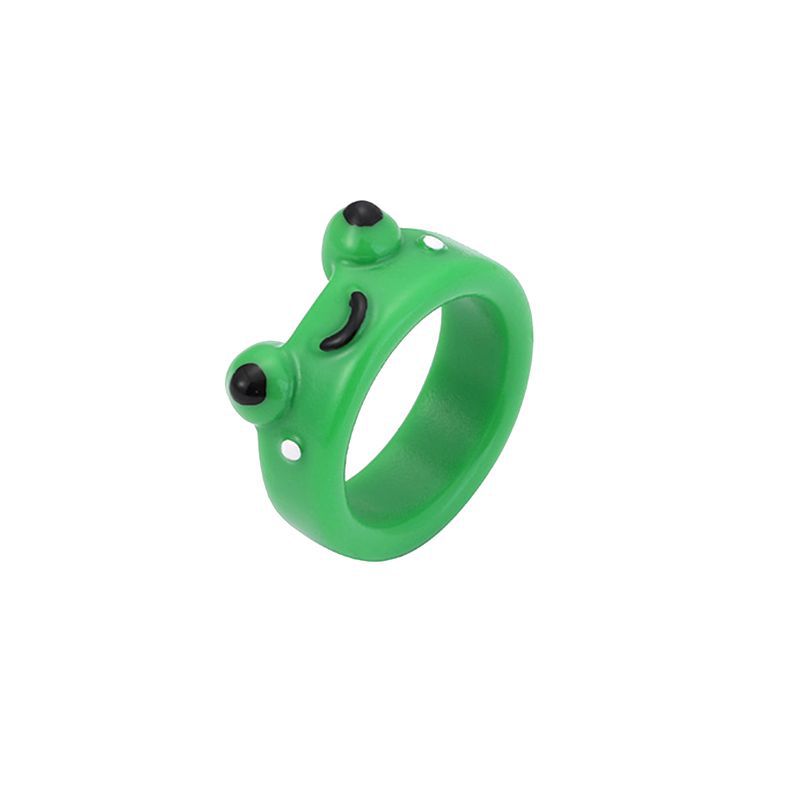 Fashion Creative Cute Chick Animal Resin Ring