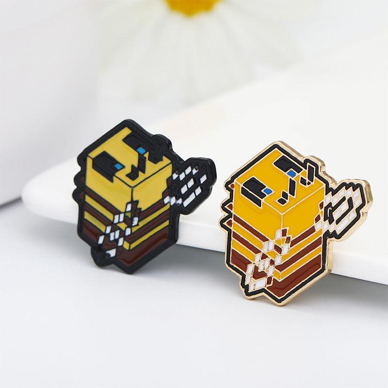 Clothes Accessories Insect Series Badge Zinc Alloy