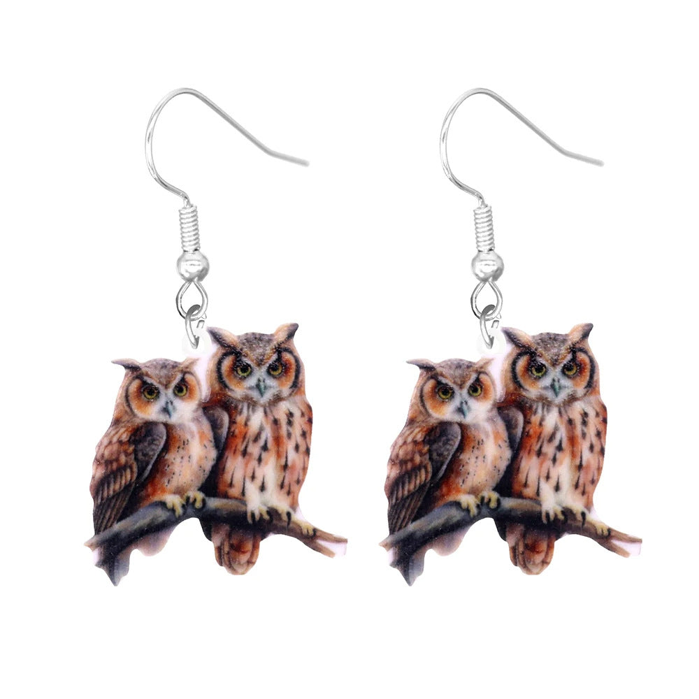 Acrylic Animal Series Decorations Cartoon Earrings Earrings