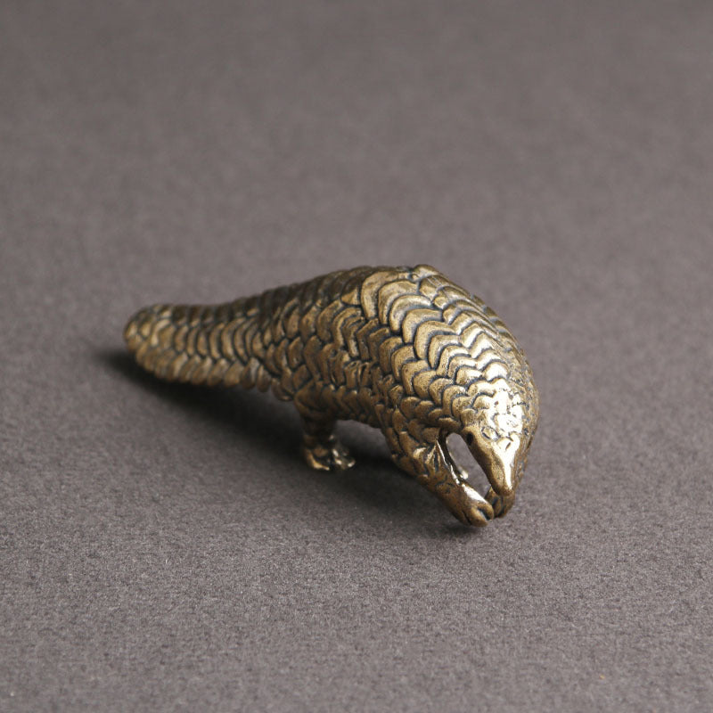 Decoration Animal Micro-carving Creative Tea Pet Decoration Old Bronze Ware
