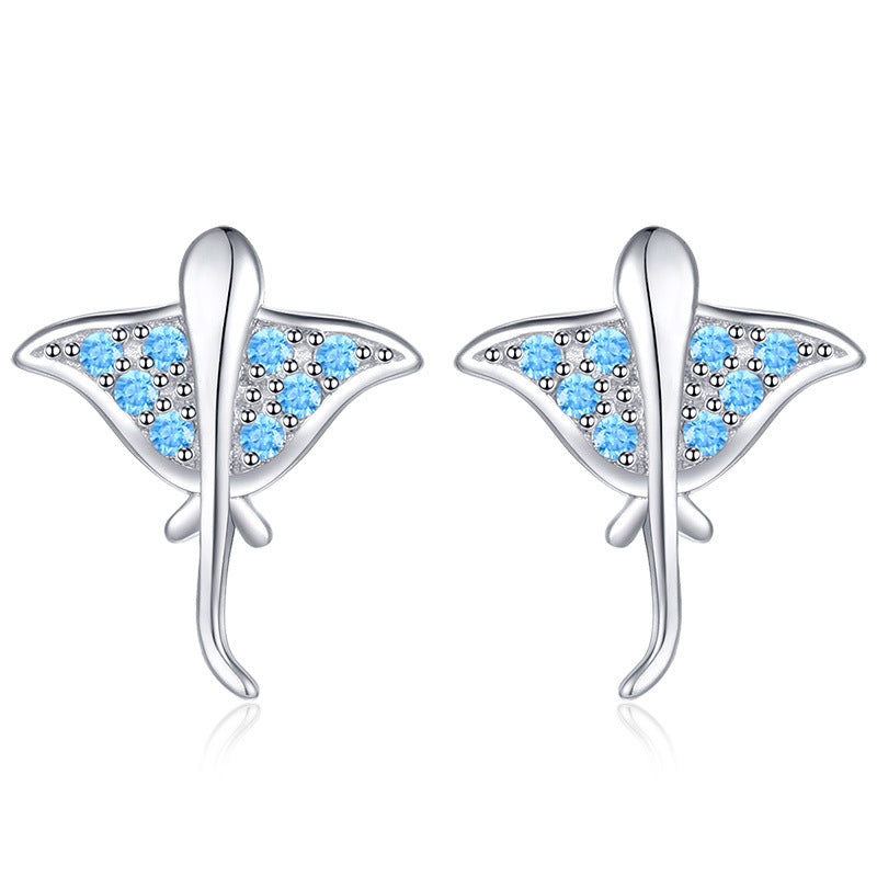 Sterling Silver Stud Earrings Featuring Dainty  Adorable Animal Designs