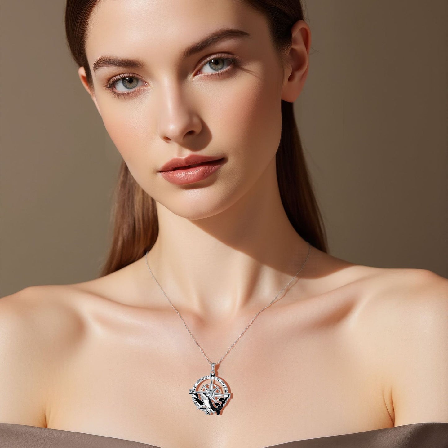 Haizhong Shark Necklace For Women Summer Cool Fashion Jewelry