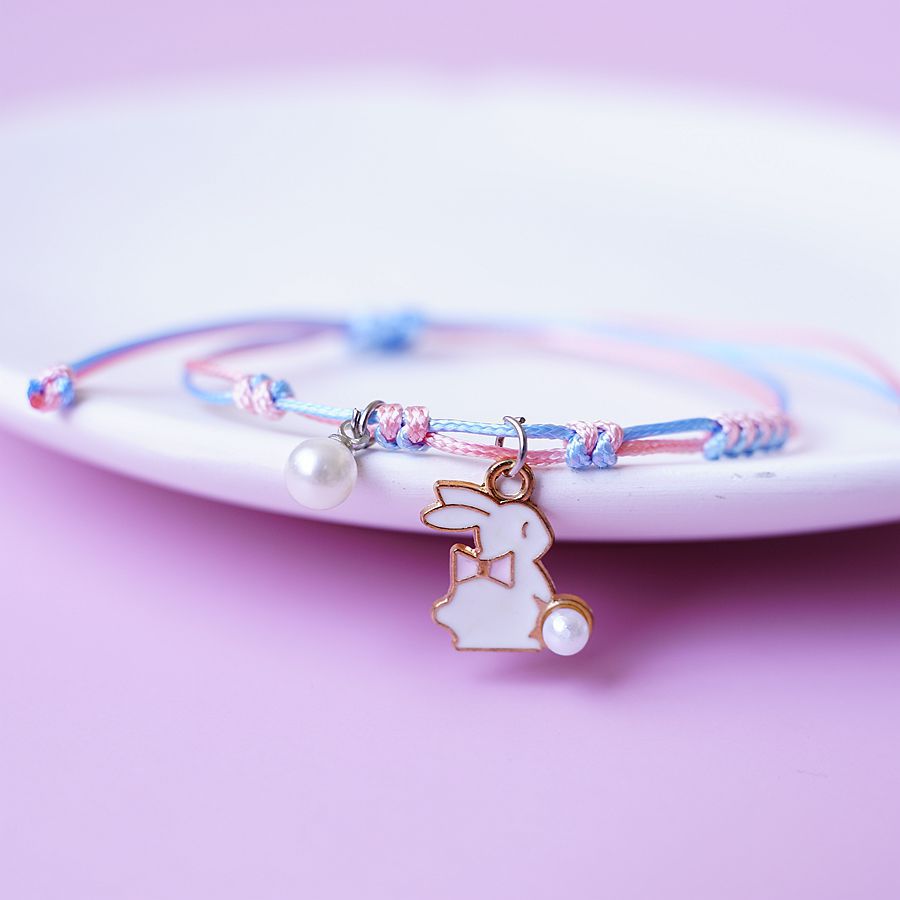 Bunny Radish Mori Style Couple Girlfriends Bracelet For Women