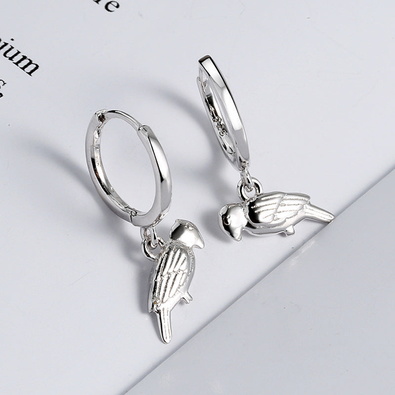 Alloy Small Animal Simple Glossy Earrings